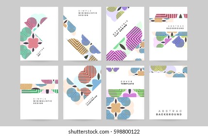 Memphis Planilla de fondo geométrico para cubiertas, volantes, pancartas, carteles y carteles, se puede usar para presentaciones y libros, ilustración del vector EPS10