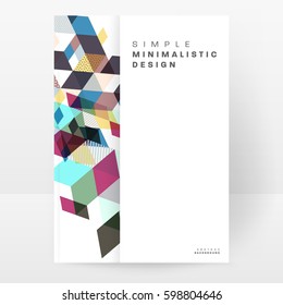 Memphis Planilla de fondo geométrico para cubiertas, volantes, pancartas, carteles y carteles, se puede usar para presentaciones y libros, ilustración del vector EPS10