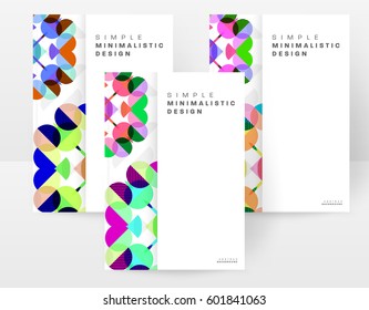 Memphis Geometric background Template for covers, flyers, banners, posters and placards, may be used for presentations and books, EPS10 vector illustration