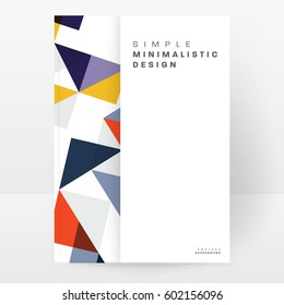 Memphis Geometrischer Hintergrund Vorlage für Cover, Flyer, Banner, Plakate und Plakate, kann für Präsentationen und Bücher verwendet werden, EPS10 Vektorgrafik