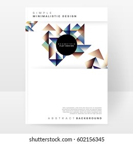 Memphis Planilla de fondo geométrico para cubiertas, volantes, pancartas, carteles y carteles, se puede usar para presentaciones y libros, ilustración del vector EPS10