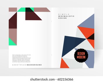 Memphis Geometric background Modelo para capas, folhetos, banners, cartazes e cartazes, pode ser usado para apresentações e livros, ilustração vetorial EPS10