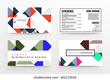 Memphis Geometrischer Hintergrund Vorlage für Cover, Flyer, Banner, Plakate und Plakate, kann für Präsentationen und Bücher verwendet werden, EPS10 Vektorgrafik