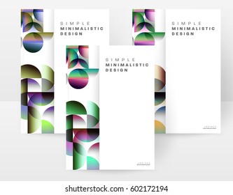 Memphis Geometric background Template for covers, flyers, banners, posters and placards, may be used for presentations and books, EPS10 vector illustration