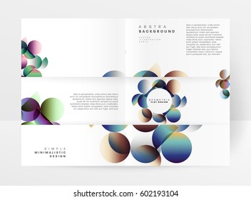 Memphis Geometric background Template for covers, flyers, banners, posters and placards, may be used for presentations and books, EPS10 vector illustration