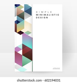 Memphis Geometrischer Hintergrund Vorlage für Cover, Flyer, Banner, Plakate und Plakate, kann für Präsentationen und Bücher verwendet werden, EPS10 Vektorgrafik