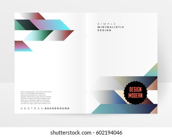Memphis Geometrischer Hintergrund Vorlage für Cover, Flyer, Banner, Plakate und Plakate, kann für Präsentationen und Bücher verwendet werden, EPS10 Vektorgrafik