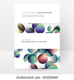 Memphis Geometric background Template for covers, flyers, banners, posters and placards, may be used for presentations and books, EPS10 vector illustration