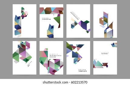 Memphis Planilla de fondo geométrico para cubiertas, volantes, pancartas, carteles y carteles, se puede usar para presentaciones y libros, ilustración del vector EPS10