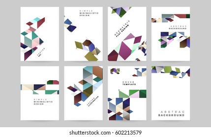 Memphis Planilla de fondo geométrico para cubiertas, volantes, pancartas, carteles y carteles, se puede usar para presentaciones y libros, ilustración del vector EPS10