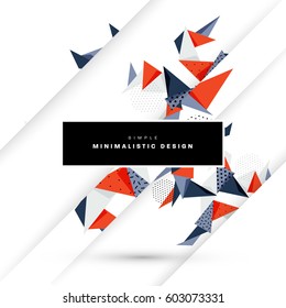 Memphis Geometrischer Hintergrund Vorlage für Cover, Flyer, Banner, Plakate und Plakate, kann für Präsentationen und Bücher verwendet werden, EPS10 Vektorgrafik