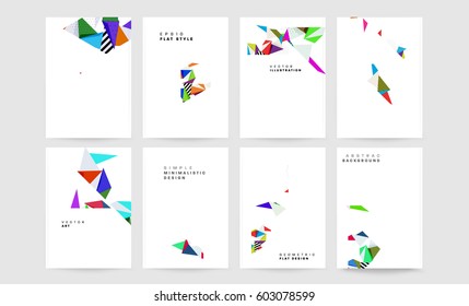 Memphis Geometric background Modelo para capas, folhetos, banners, cartazes e cartazes, pode ser usado para apresentações e livros, ilustração vetorial EPS10