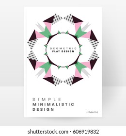Memphis Planilla de fondo geométrico para cubiertas, volantes, pancartas, carteles y carteles, se puede usar para presentaciones y libros, ilustración del vector EPS10