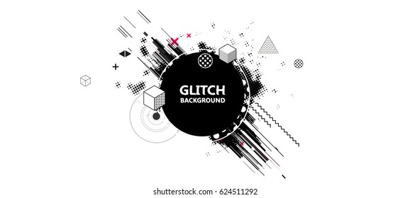 Memphis Geometric background Template for covers, flyers, banners, posters and placards, EPS10 vector illustration