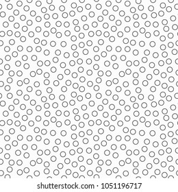 Memphis geometric seamless pattern. 80-90s terndy style. Abstract black and white mosaic texture of different shapes. Design element for invintation, web, banner, retro design. Vector Illustration.