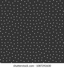 Memphis geometric seamless pattern. 80-90s terndy style. Abstract black and white mosaic texture of different shapes. Design element for invintation, web, banner, retro design. Vector illustration.