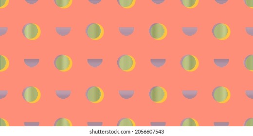 Memphis geometric seamless pattern elements for design. Vector illustration for web, sale, posters, advertising, template, promotion.