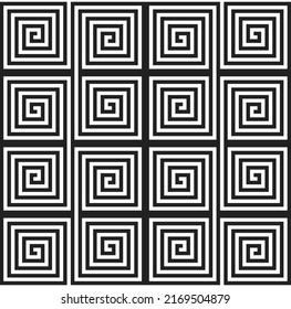 Memphis Geometric seamless patterns. Retro fashion style 80-90s. Black and white abstract shape vector textures.