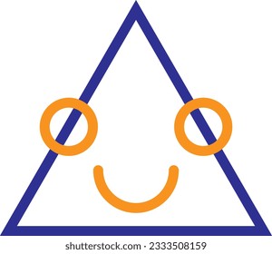 Memphis geometric shape vector element