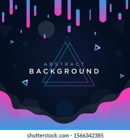 Memphis gradient background,shapes and geometric elements in memphis style.Abstract design cards perfect for prints,flyers,banners,invitations,special offer and more.
