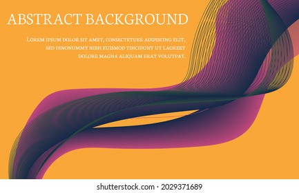 Memphis halftone colorful background with lines and circles