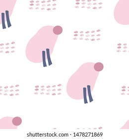 memphis pattern abstract desing illustration