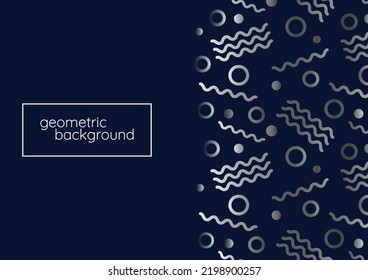 memphis pattern background design for banner background 