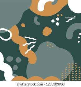 Memphis pattern of geometric shapes modern forbackground and postcards. Hipster poster, juicy, bright color background.