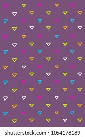Memphis Pattern Seamless. 70s 80s 90s Fashion. Colorful Mosaic Textures