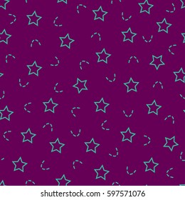 Memphis seamless pattern
