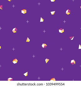 Memphis seamless pattern 80's-90's styles