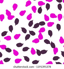 Memphis seamless pattern with drops of paint.