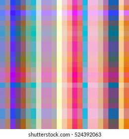 Memphis style abstract backdrop. Geometric seamless pattern. Repeating decoration print. Seamless primitive geometric background.