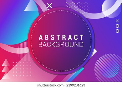 MEMPHIS STYLE ABSTRACT BACKGROUND TEMPLATE FREE DOWNLOAD