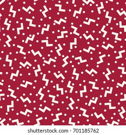 memphis style abstract deco art pattern