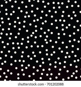 memphis style abstract deco art dots pattern