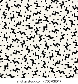 memphis style abstract deco art pattern