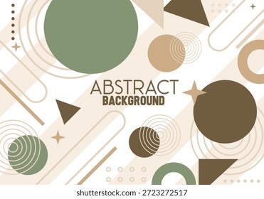 Fondo Abstractas del marco geométrico del estilo de Memphis