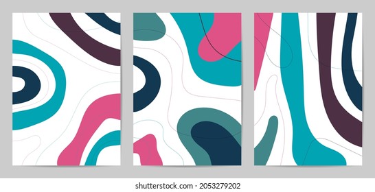 Vector de cubierta de estilo Memphis. Arte de póster moderno. Diseño minimo de fondo geométrico para impresiones enmarcadas en pared, afiche de lienzo, arte como postal o folleto.Ilustración vectorial.