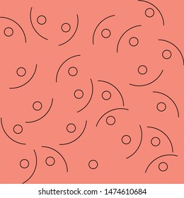 memphis style covers.  Abstract shapes compositions. Vector.