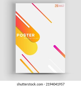 Memphis style creative poster. colorful concept with geometric elements. perfect for social media, print, marketing, advertising, cover, web, landing, page.