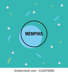 Memphis style design