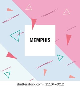 Memphis style design