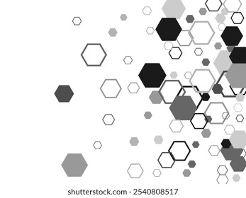 Memphis style geometric confetti vector background with triangle, circle, square shapes and wavy line ribbons.  Vector flower icon collage in flat style.