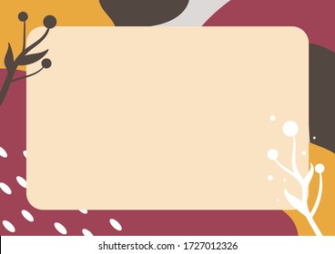 Memphis style geometric pattern, line elements and geometric figures. Design backgrounds for invitation, brochure. - vector illustration