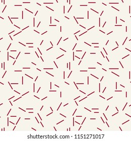 memphis style geometric seamless pattern