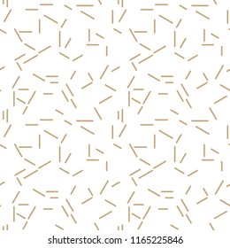 memphis style geometric seamless pattern