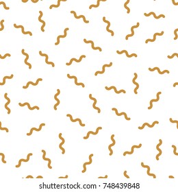 Memphis Style Seamless Pattern. Hipster trendy background.