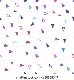 Memphis style seamless pattern set. vector illustration