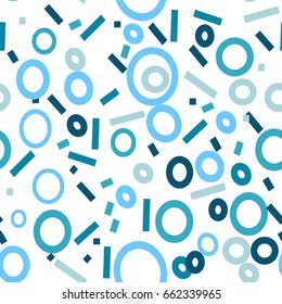 Memphis style seamless pattern set. vector illustration